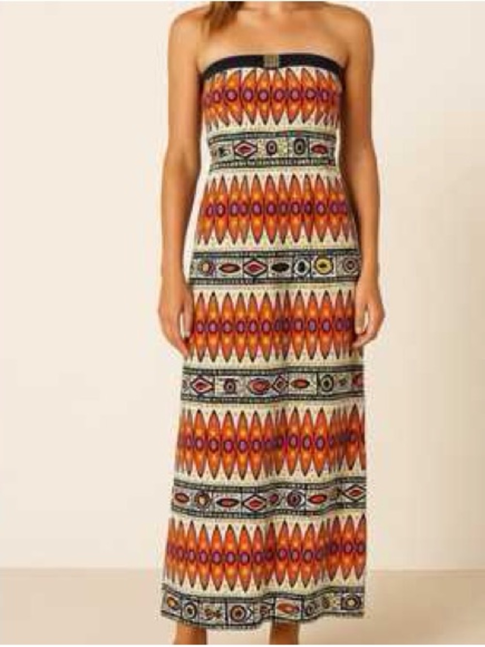 Trina Turk strapless maxi dress